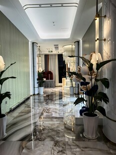 现代奢华风的家居走廊空间