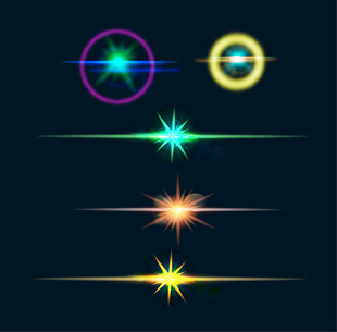 光效星星元素