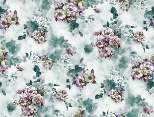 花卉图案布料纹理设计