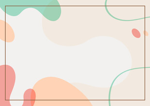 简约多彩几何背景图案