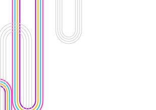 彩色线条抽象图案设计