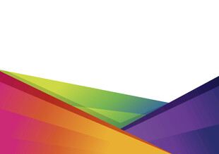 多彩几何抽象背景图案