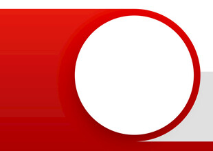 红色圆环抽象背景图