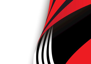红黑条纹动感抽象图案