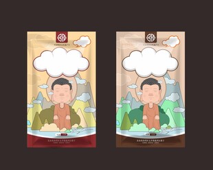 乐山大佛矢量图