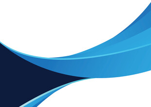 蓝色动感曲线抽象图案