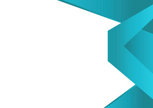 蓝色几何折纸风格图形