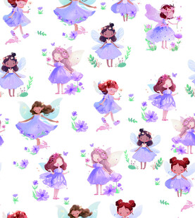 梦幻芭蕾小精灵图案