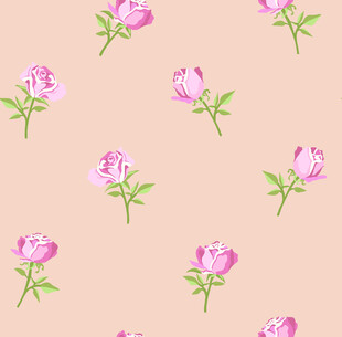 粉色玫瑰花卉图案背景