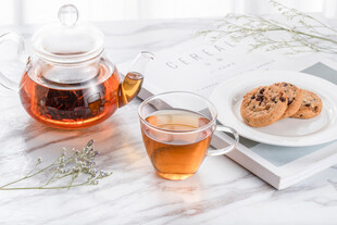 温馨下午茶时光与茶点