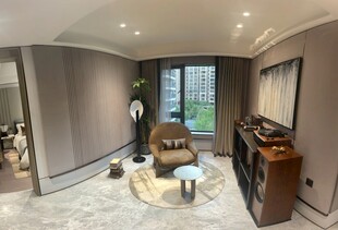 现代奢华客厅室内场景