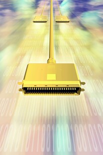 金色科幻 科技背景