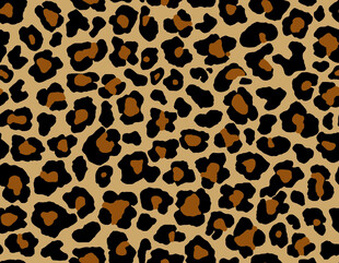 豹纹图案纹理背景