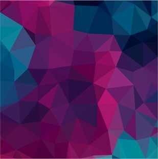 多彩多边形几何抽象背景图