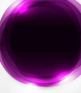 紫色炫光圆形背景图案