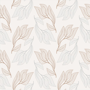 浅棕叶形图案纹理背景