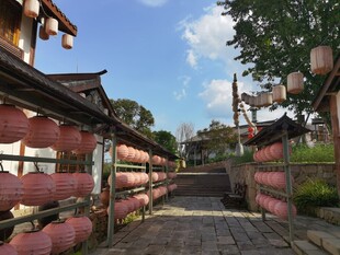 古巷灯笼场景