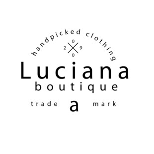Luciana精品店商标设计