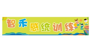  感统训练横幅