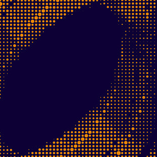 渐变圆点构成的抽象图案