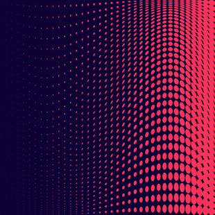 渐变点状抽象背景图案