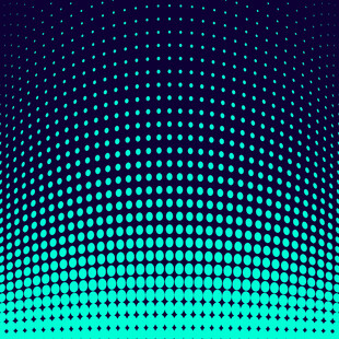 蓝绿渐变半色调点状背景