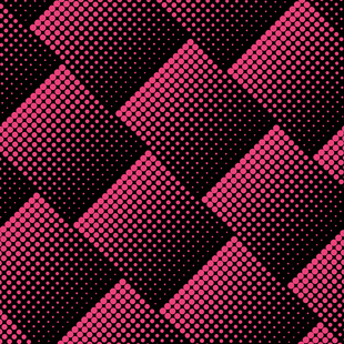 粉色波点菱形图案背景