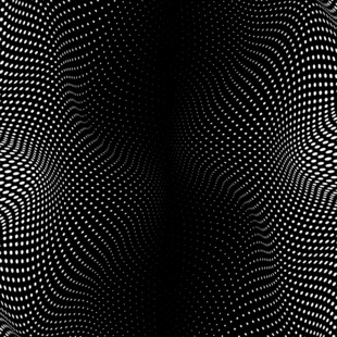 黑白波纹抽象背景图案