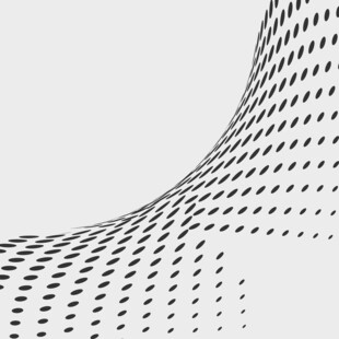 黑白波浪点状抽象图案