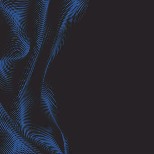 蓝色动感线条抽象背景图