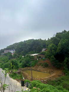 乡村田野自然风光图景