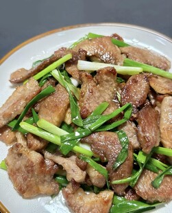 青椒炒肉片