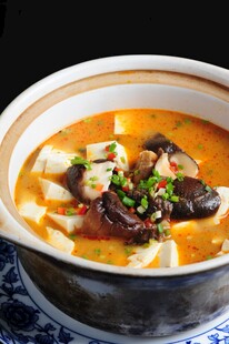 砂锅豆腐煲