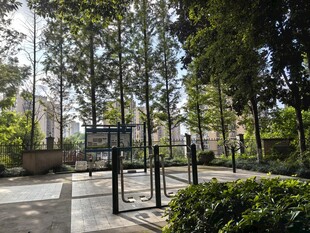小区户外健身区域景观