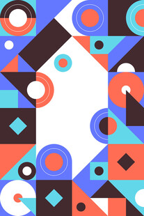 几何抽象图案设计