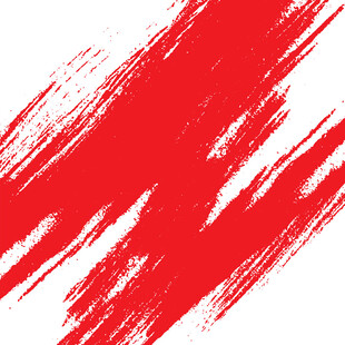 红色笔触纹理背景图
