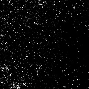 黑色背景上的闪烁颗粒
