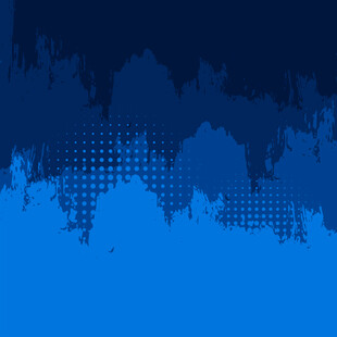 蓝色城市剪影背景图案