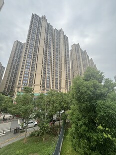 城市林立的高层住宅楼