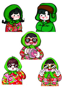 东北大花袄