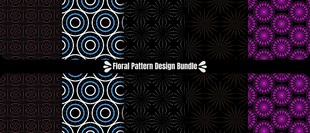 几何图案拼接背景图