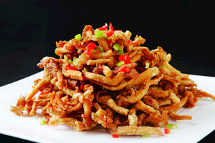 美味香辣鸡丝