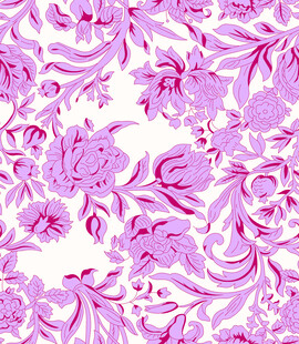 粉色花卉图案背景纹理