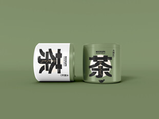 中式茶叶包装设计展示