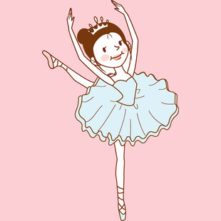 芭蕾小女孩