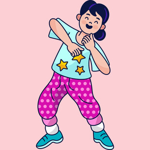 女孩舞蹈