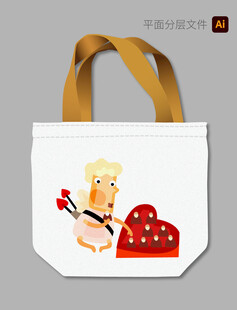 卡通人物手提袋