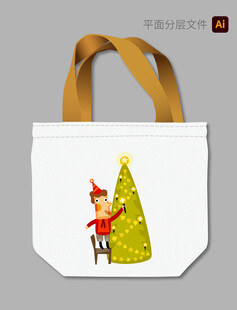 圣诞主题手提袋