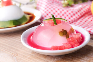 粉色果冻