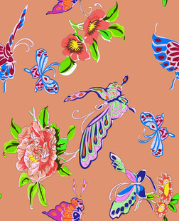 花鸟缤纷图案